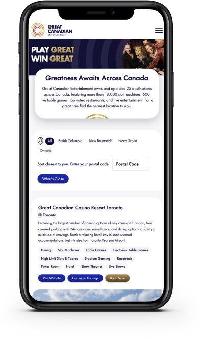 Casino Pickering Mobile